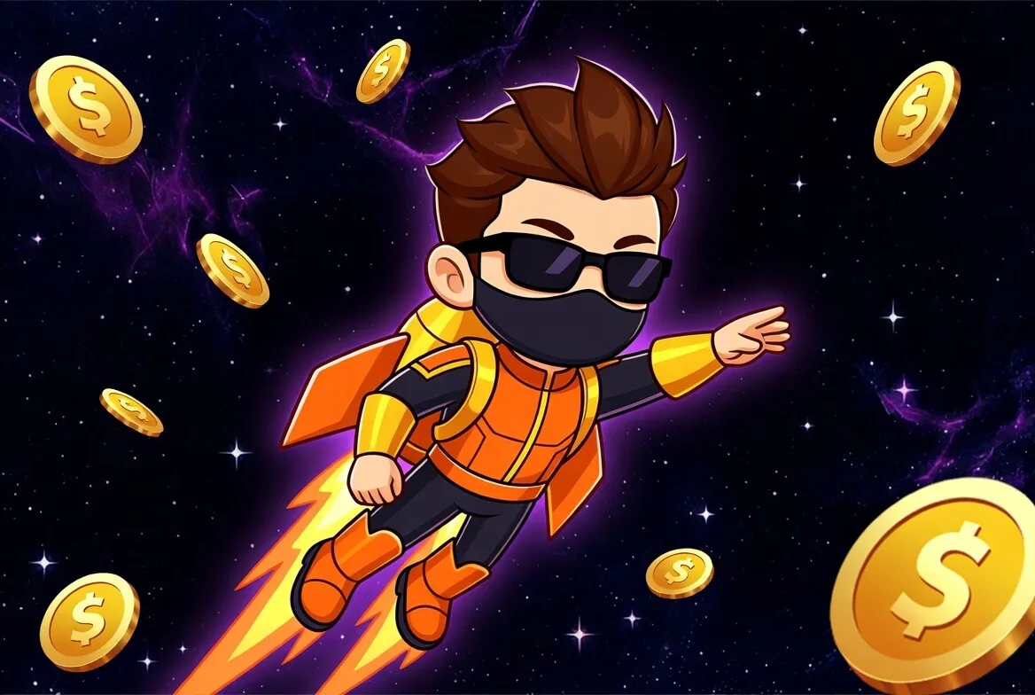 Lucky Jet demo rodando no navegador com saldo virtual