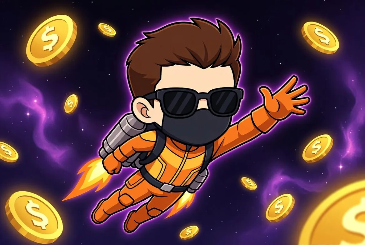Lucky Jet 1win — o foguete do jogo crash subindo com o multiplicador